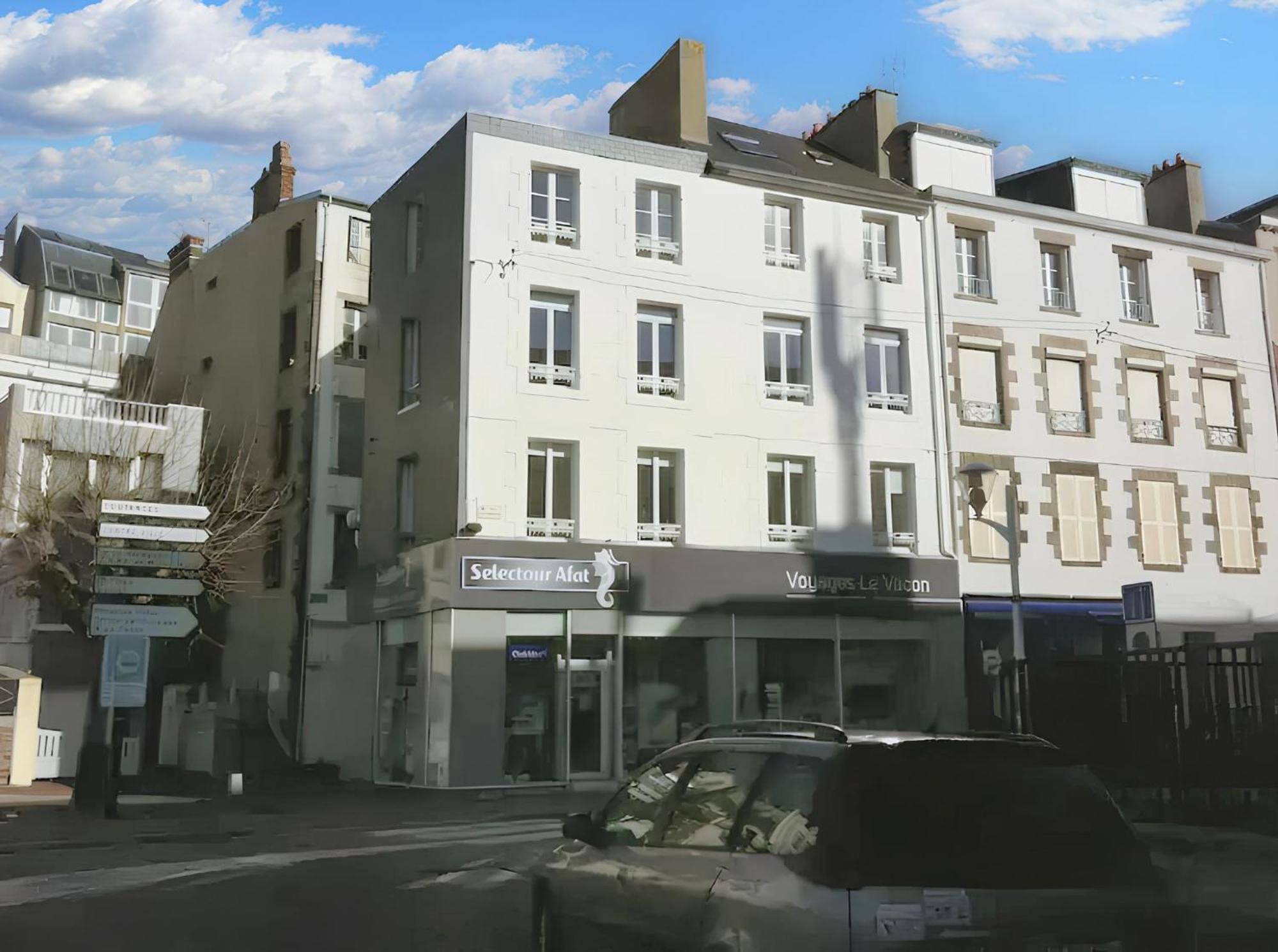 Appartement Moderne A Granville 55 M² Vue Sur Mer Eksteriør billede
